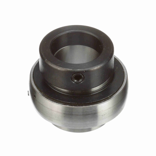 Mounted Insert Only Ball Bearing - 52100 Bearing Steel, Black Oxided Inner - Eccentric Lock